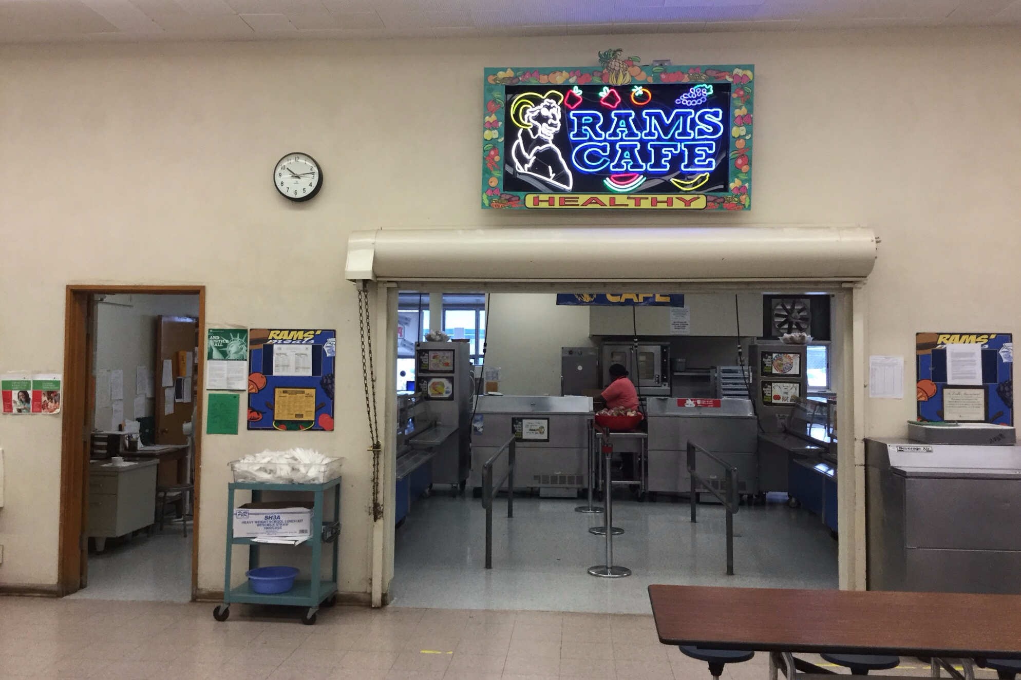 Cafeteria Dining Room