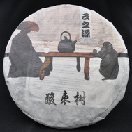 2016 Yunnan Sourcing "Suan Zao Shu" Old Arbor Raw Pu-erh tea cake from Yunnan Sourcing