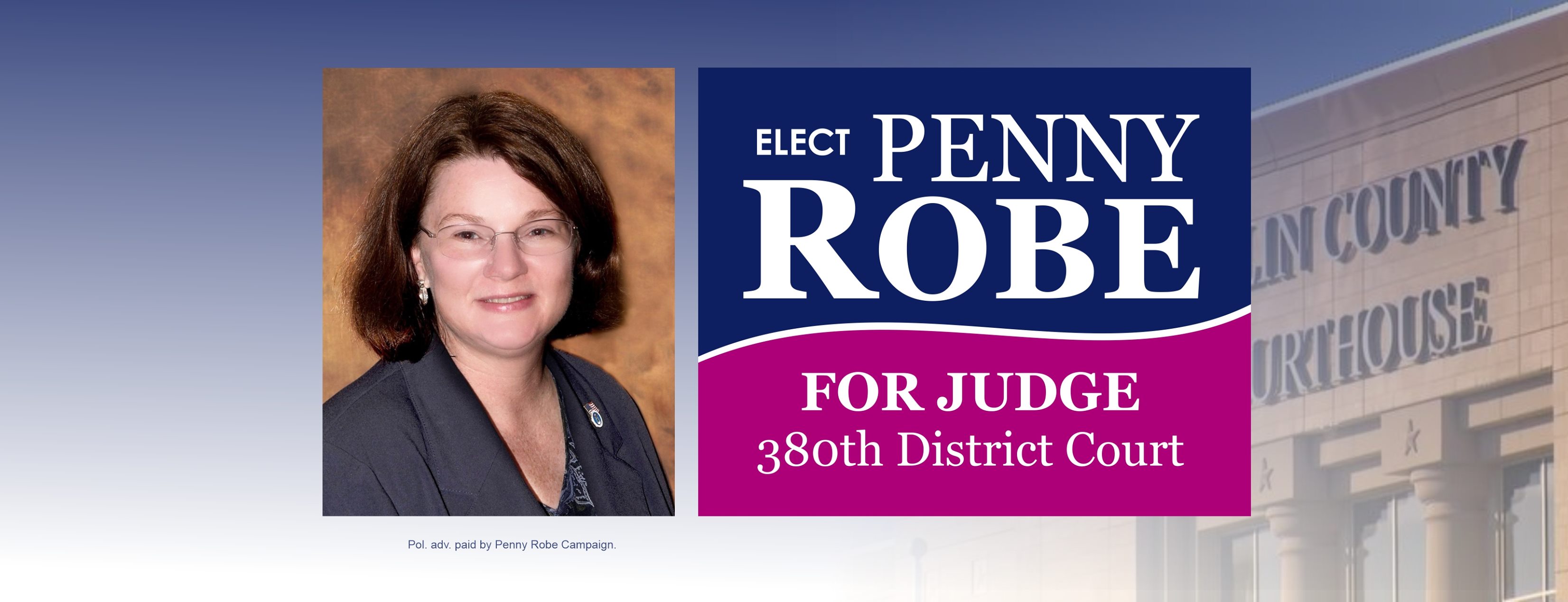 Penny Robe for Judge logo