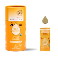Unsweetened Citrus Ginger Tea from Tea Drops