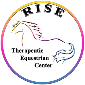RISE Therapeutic Equestrian Center - Home of RISE Rehab logo