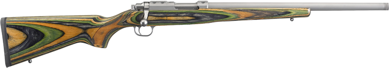 Ruger 7226 77/22  22 Hornet  6+1 18.50" Threaded Barrel, Matte Stainless Steel, Integral Scope Mount