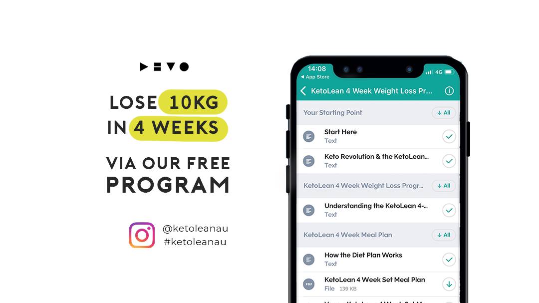 Ketolean 4 Week Weight Loss Program Lean For Life Education