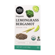 Organic Lemongrass Bergamot Green Tea from Whole Foods