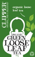Organic green loose leaf tea from Clipper