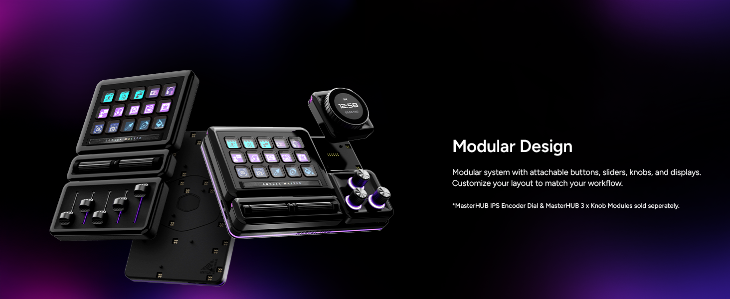 MasterHUB Creator Kit: Fully Modular Allows You to Customize with