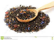 Black Tea with fruits and flower Petals from unknonwn