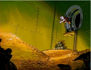 Scrooge McDuck Money Bin Wheeeeee