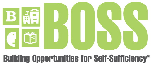 Building Opportunities for Self-Sufficiency (BOSS) logo