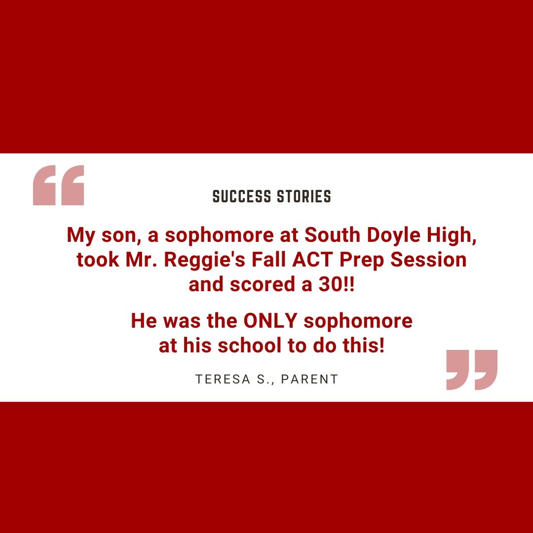 act up test prep success story