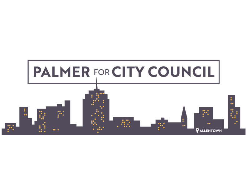 palmer for city council logo