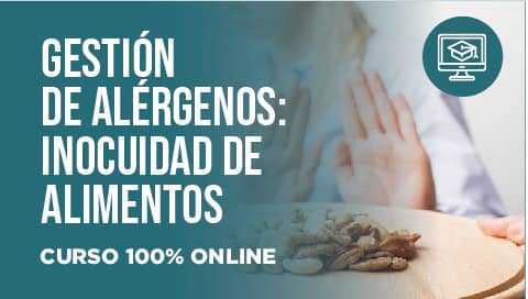 Product image for Gestión de alérgenos alimentarios