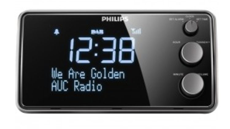 Digital radio alarm clock