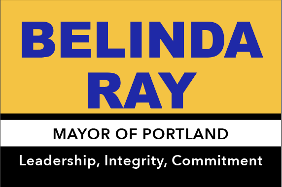 Belinda for Portland logo