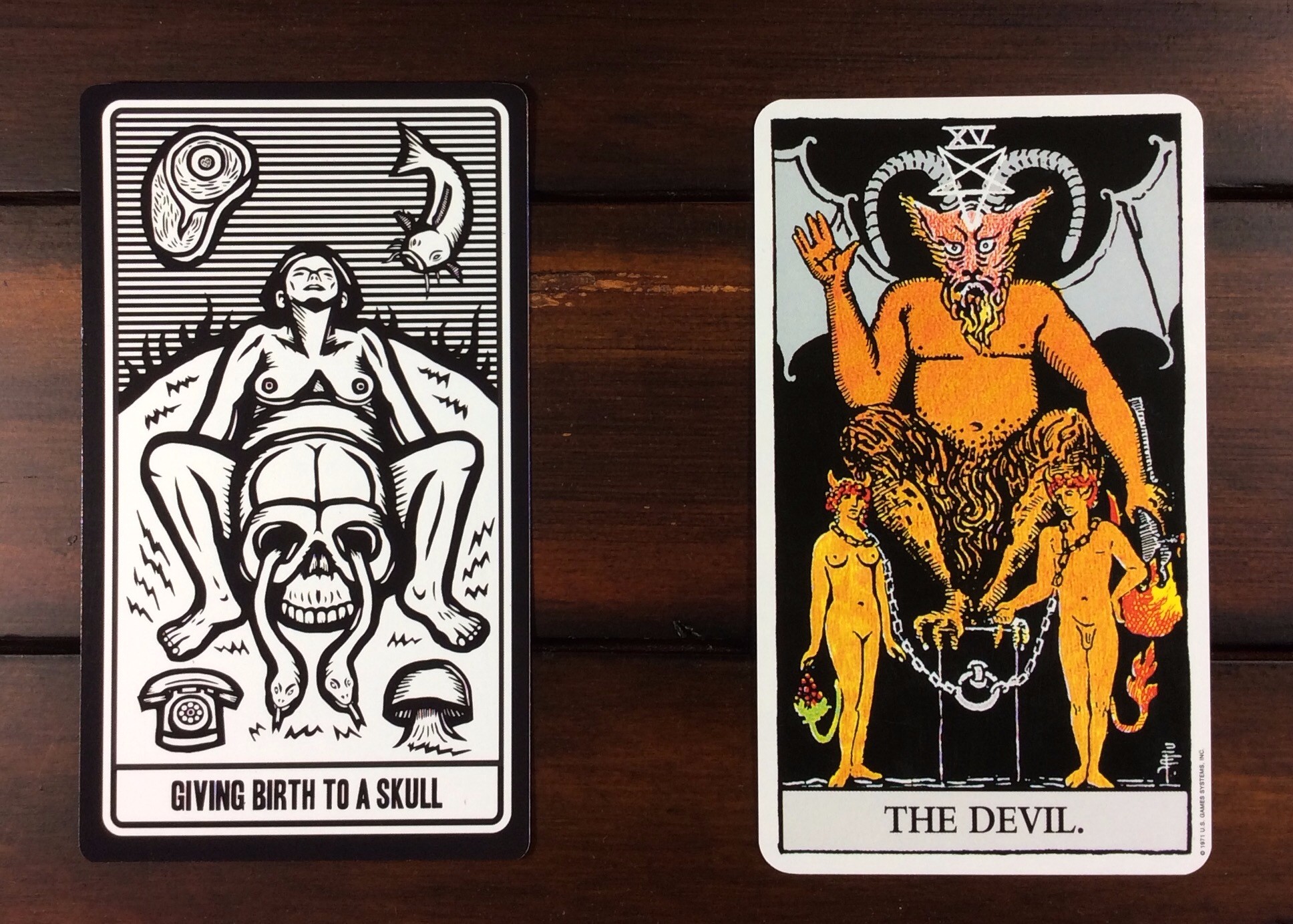 Oracle cards vs tarot over the moon academy