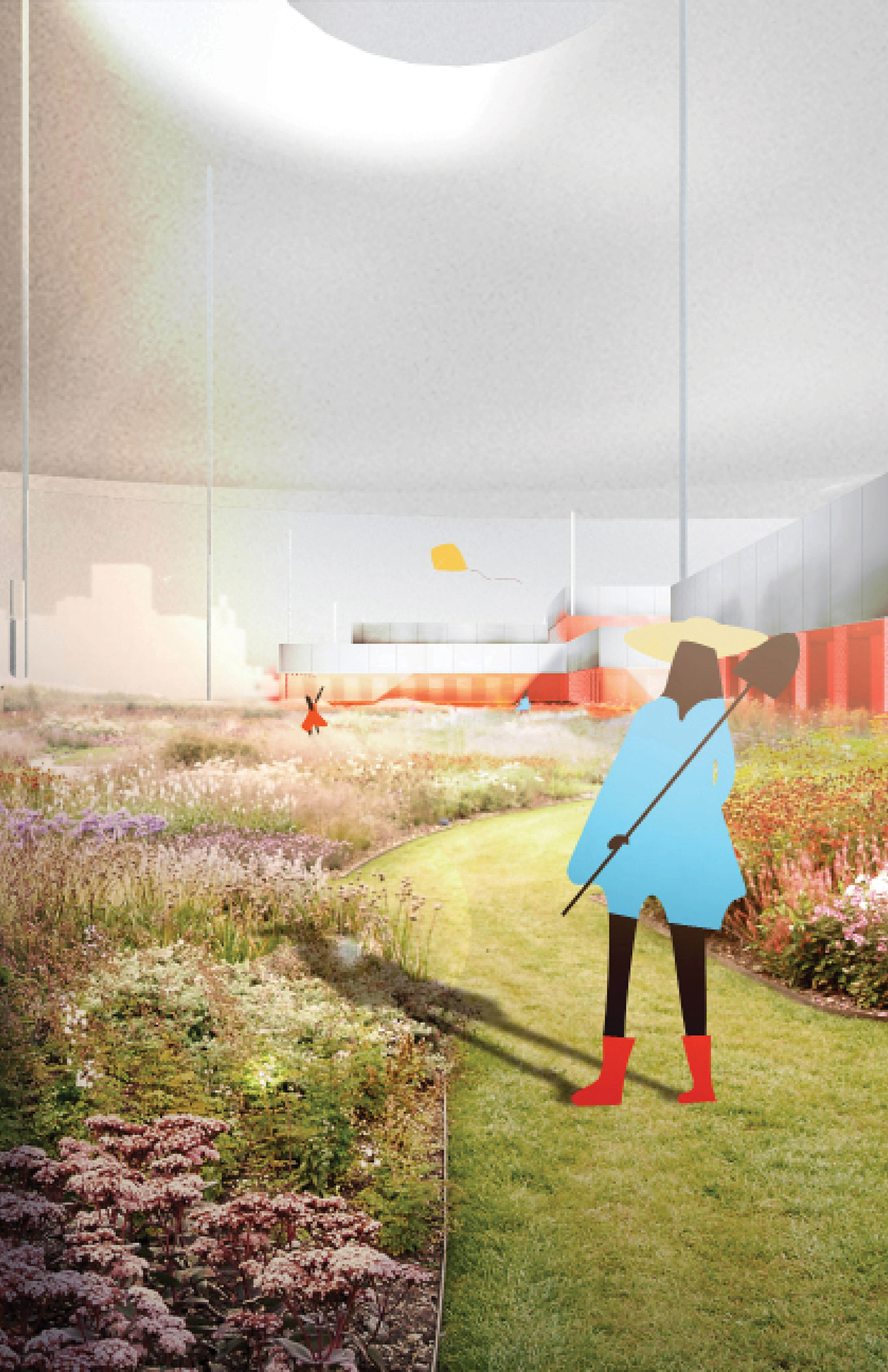 Perspective Drawing - Columbia GSAPP