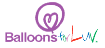 Balloons for Luv logo