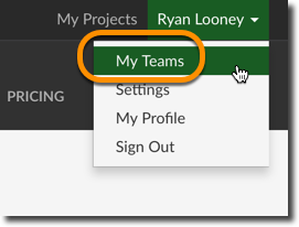 Overleaf My Teams