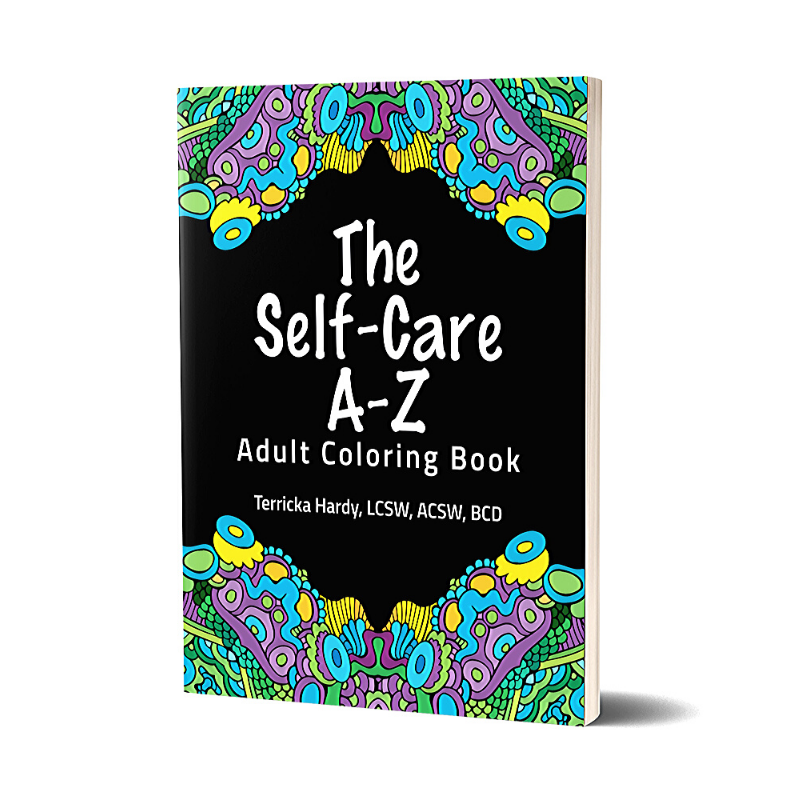 The Self-Care A-Z Adult Coloring Book