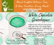 White Chocolate Grasshopper Honeybush from 52teas