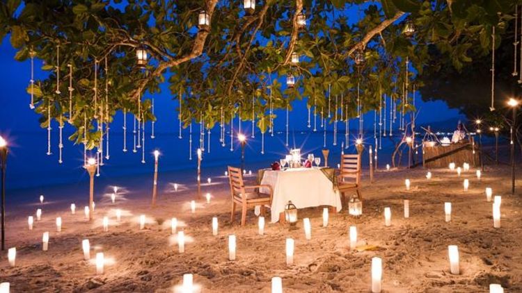 Romantic Dinner on the Beach