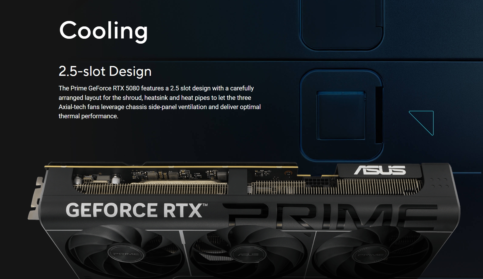 ASUS PRIME GeForce RTX 5080 16GB GDDR7 OC Edition PRIME