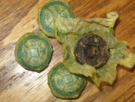 premium chrysanthemum ripe mini tuo from Lao Cang Tea Factory