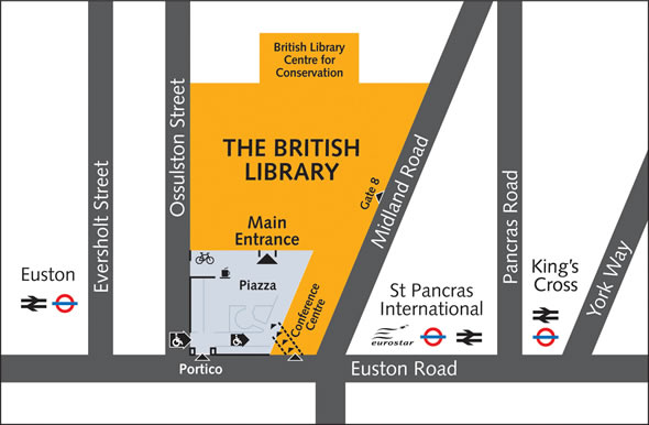 British Library Map