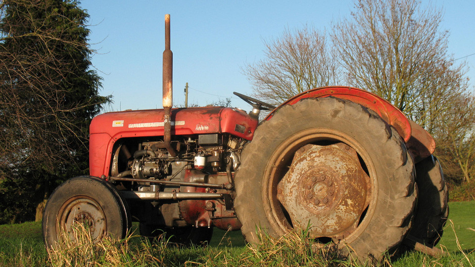 Tractor Radiator #6672 3 Cylinder Diesel - A3.152 Massey Ferguson 35,35x