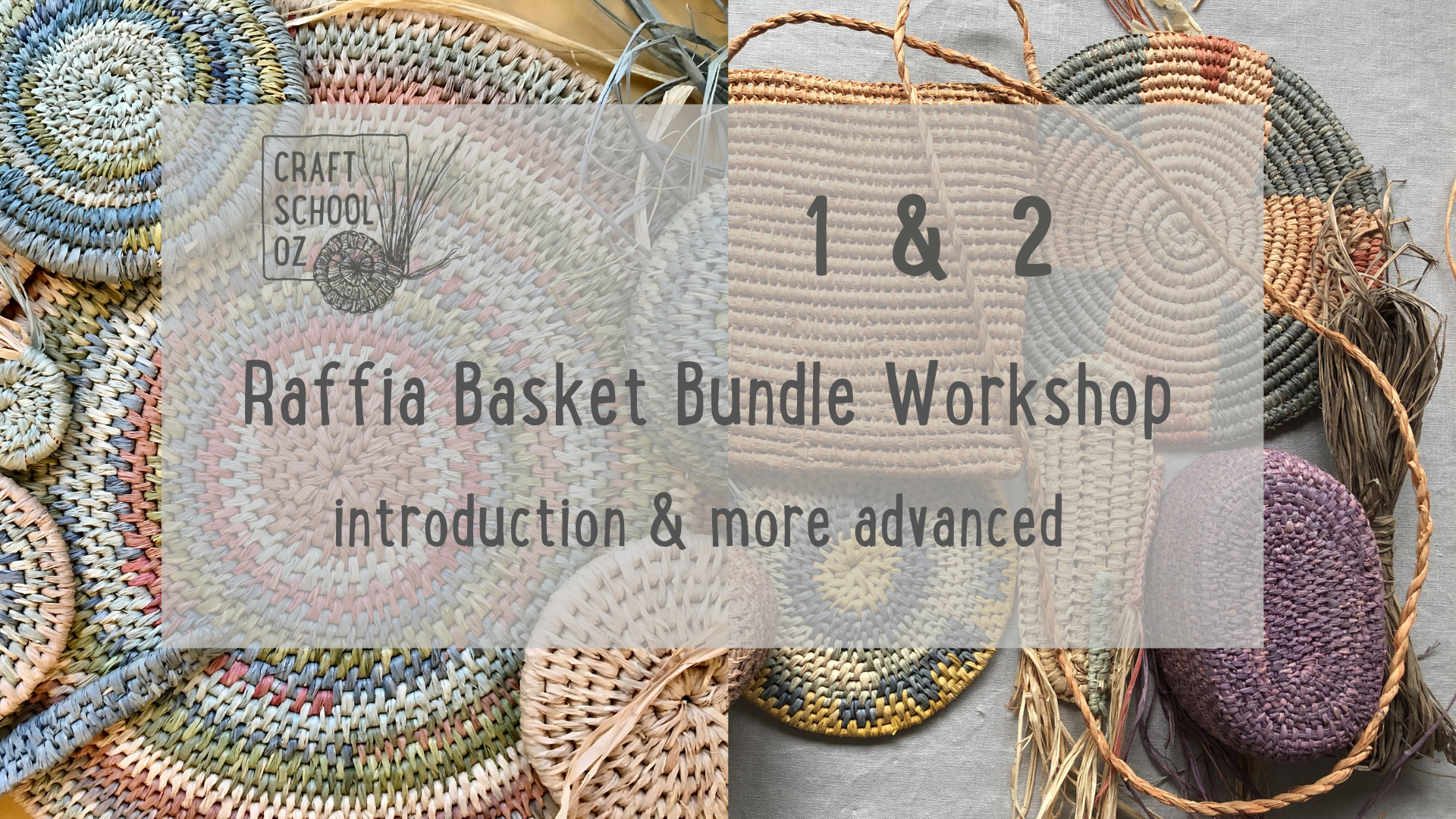 rice raffia basket