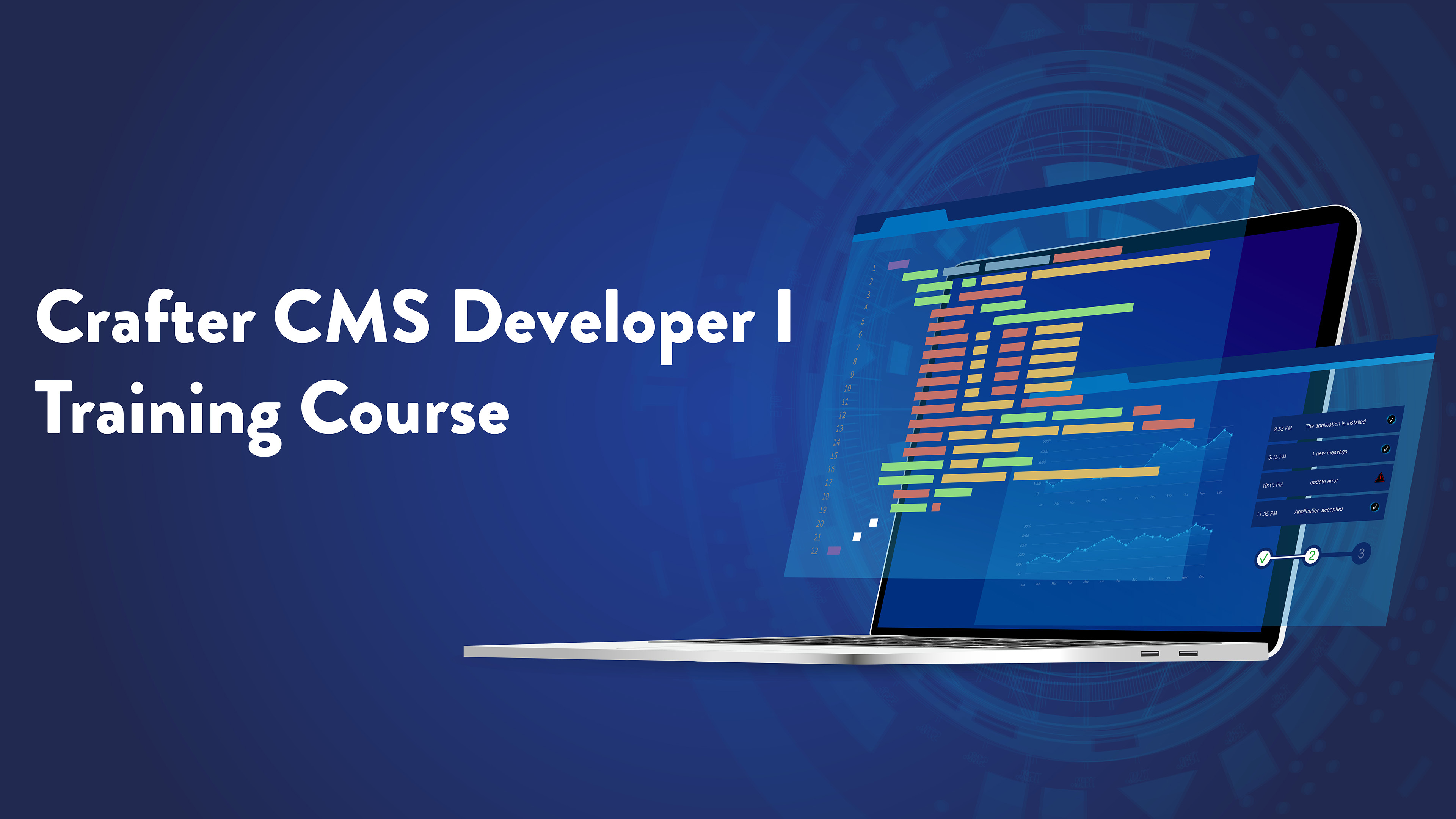 Product image for CrafterCMS Developer I Training Course and Certification Test