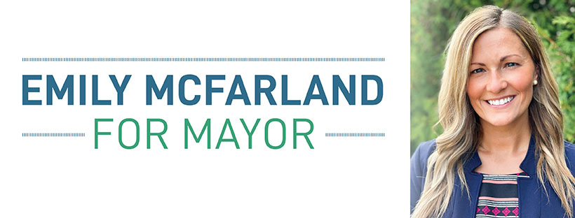 EMILY MCFARLAND CAMPAIGN COMMITTEE logo