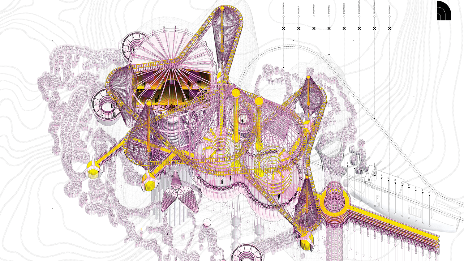Perspective Drawing - Columbia GSAPP