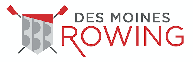 Des Moines Rowing logo