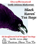 Decaffeinated Black Raven from Eastern Shore Tea Company