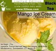 Mango Ice Cream from 52teas