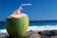 Coconut Water Green Tea from Madametj's Fresh Garden