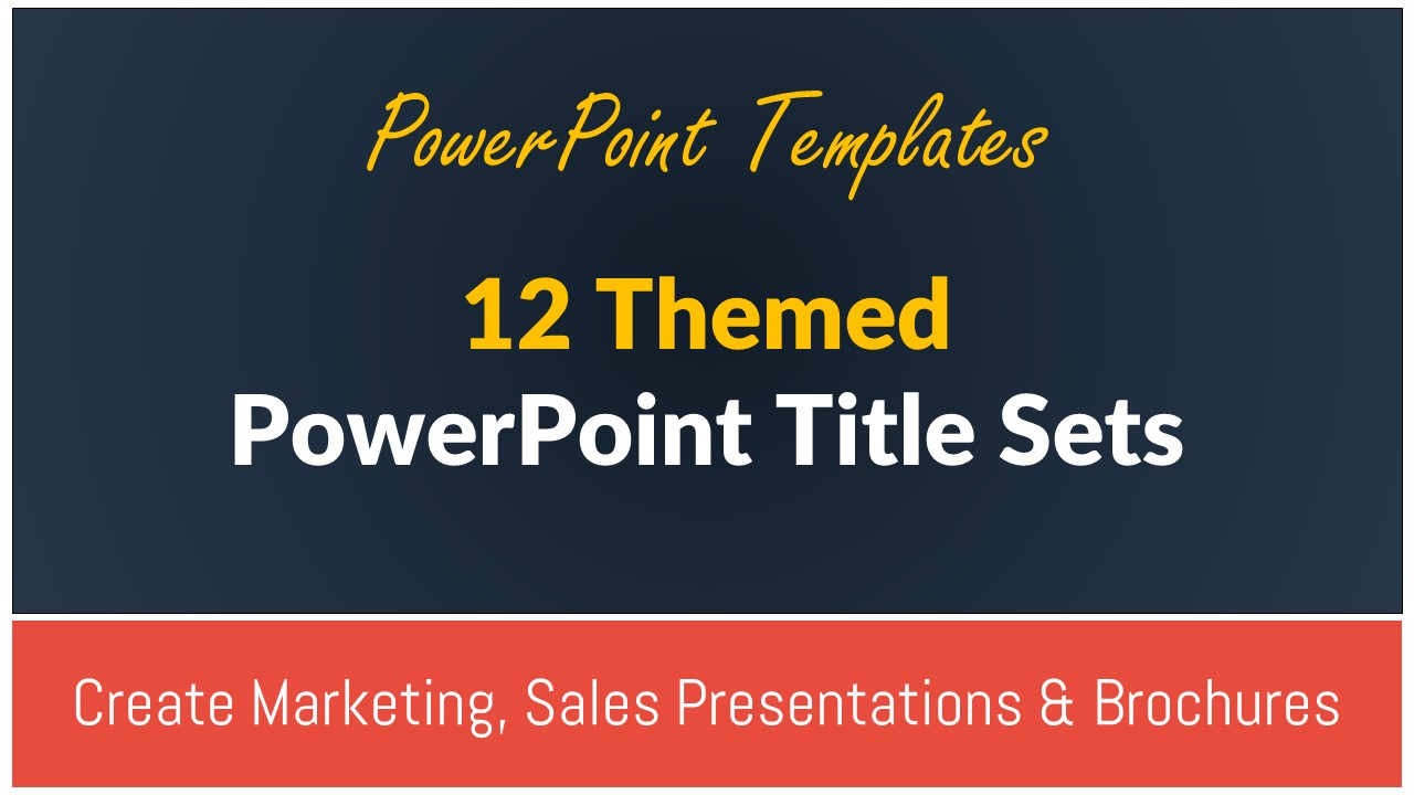 how to write presentation title