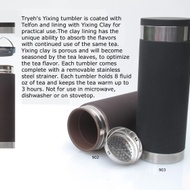 TrYeh Tea Tumbler with Yixing Clay Lining from Teaware