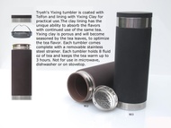 TrYeh Tea Tumbler with Yixing Clay Lining from Teaware