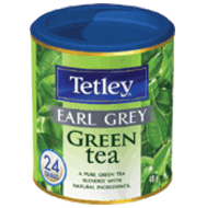 Earl Grey Green tea from Tetley