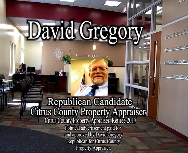 David Gregory Republican Candidate for Citrus Property Appraiser logo