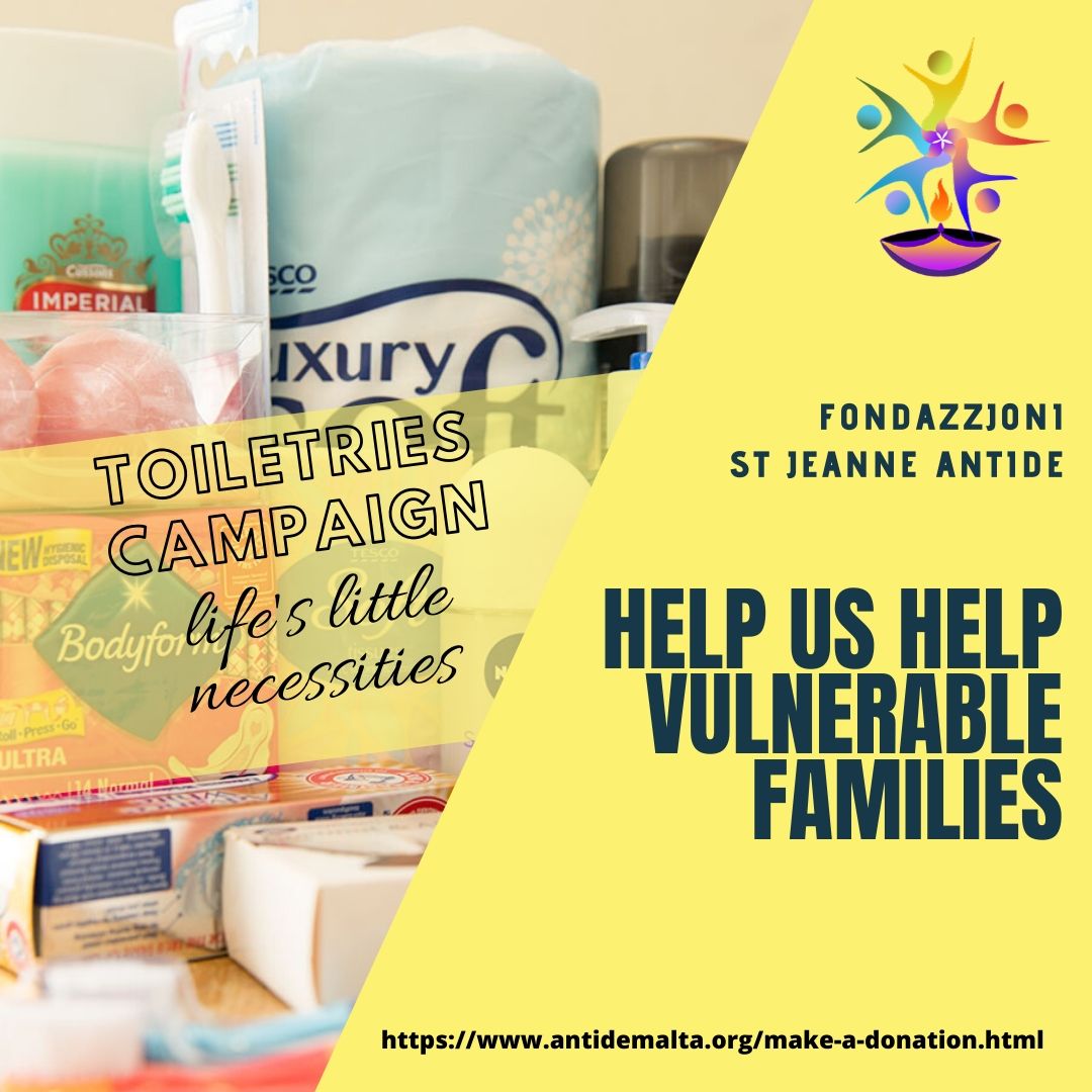 Toiletries Campaign St. Jeanne Antide Foundation (Powered by Donorbox)