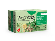 Nana Mint, Ginger & Citrus Herbal Tea from Wissotzky