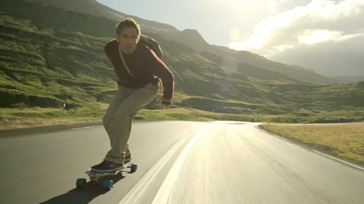 Long Board x 1 - Atridge is going to imitate Walter Mitty on a long board down the roads of Iceland