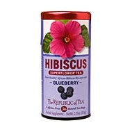 Hibiscus Superflower Tea with Blueberry from The Republic of Tea
