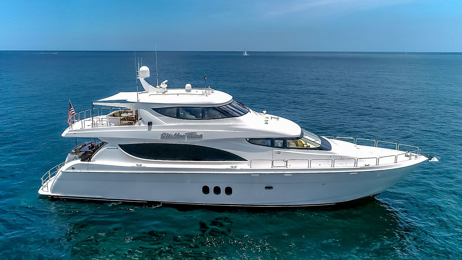 Hatteras Motor Yacht Miller Time Sold