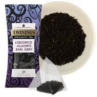 Licorice Allsorts Earl Grey (Whole Leaf Silky Pyramid) from Twinings