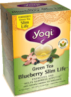Green Tea Blueberry Slim Life from Yogi Tea