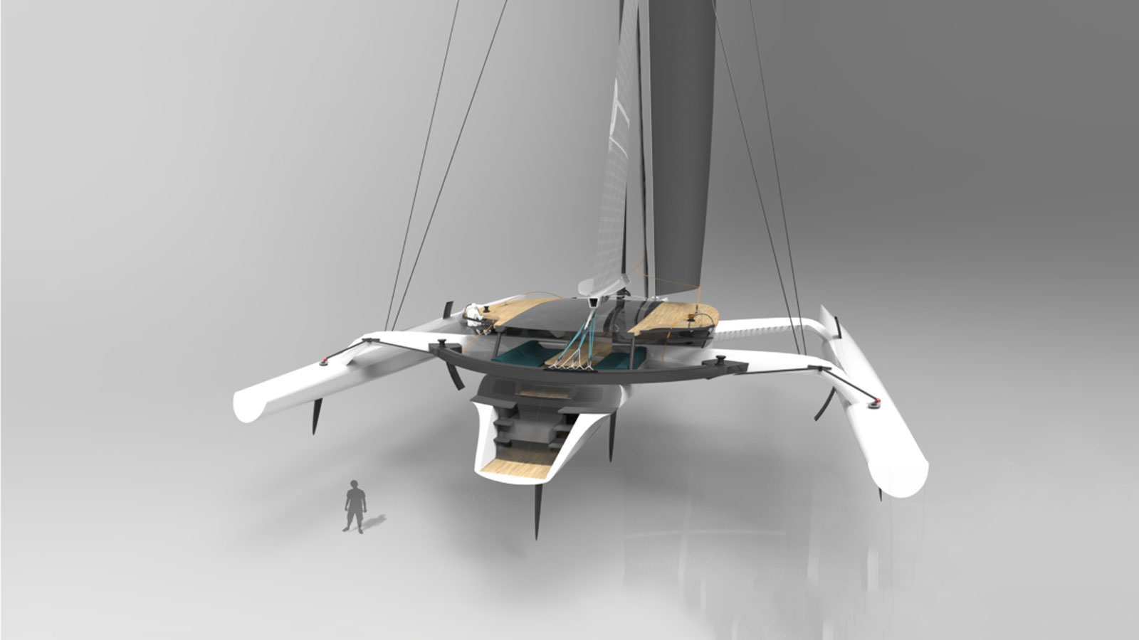 Alibi 116 Fast Sailing Trimaran Concept Oneoff